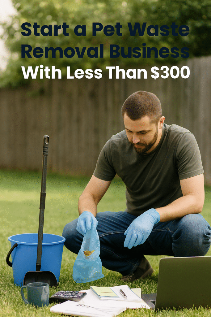 Start a Pet Waste Removal Business With Less Than $300